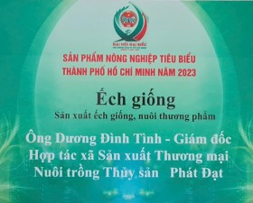 SẢN PHẨM NÔNG NGHIỆP TIÊU BIỂU TP HỒ CHÍ MINH NĂM 2023
