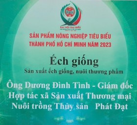 SẢN PHẨM NÔNG NGHIỆP TIÊU BIỂU TP HỒ CHÍ MINH NĂM 2023